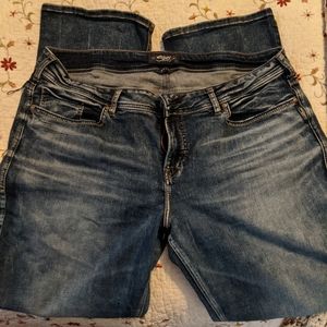 Silver Plus size jeans